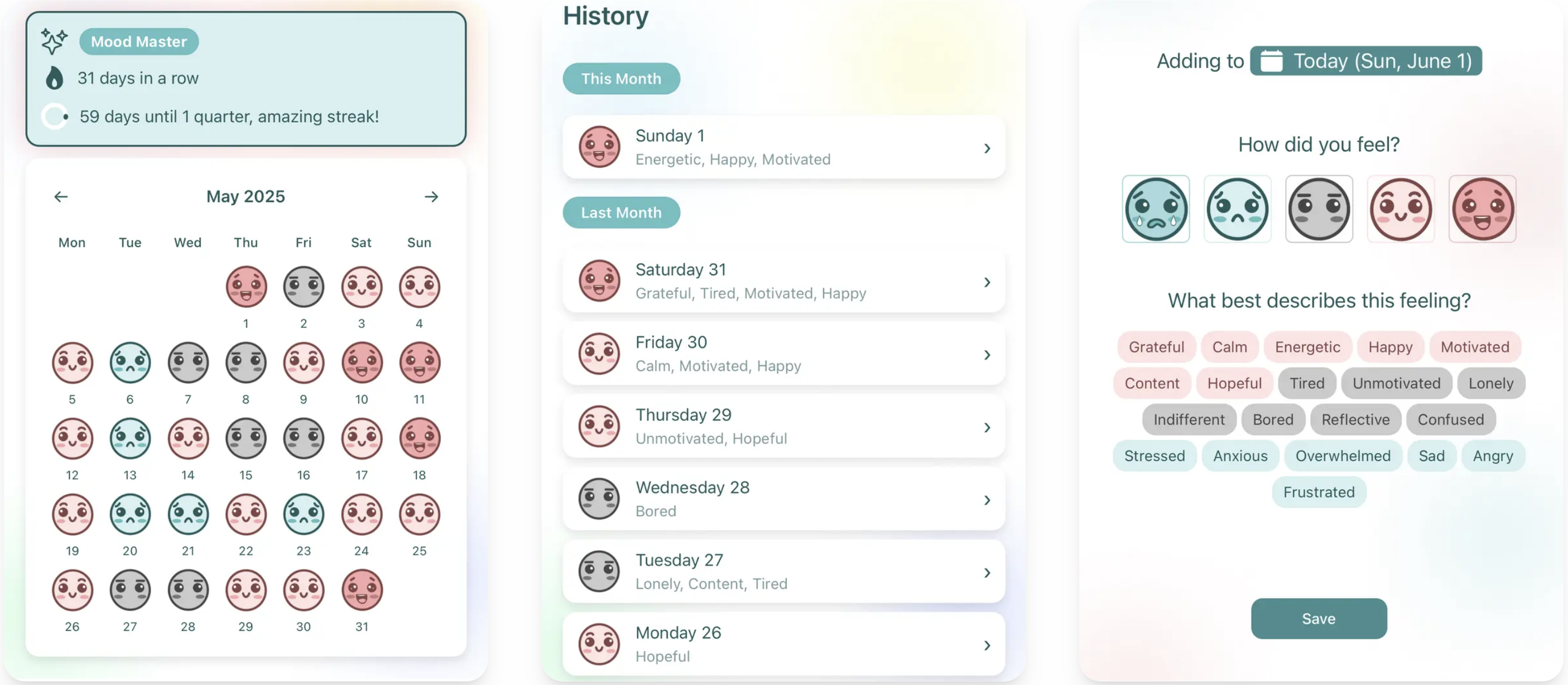 Wisp: Mood Tracker